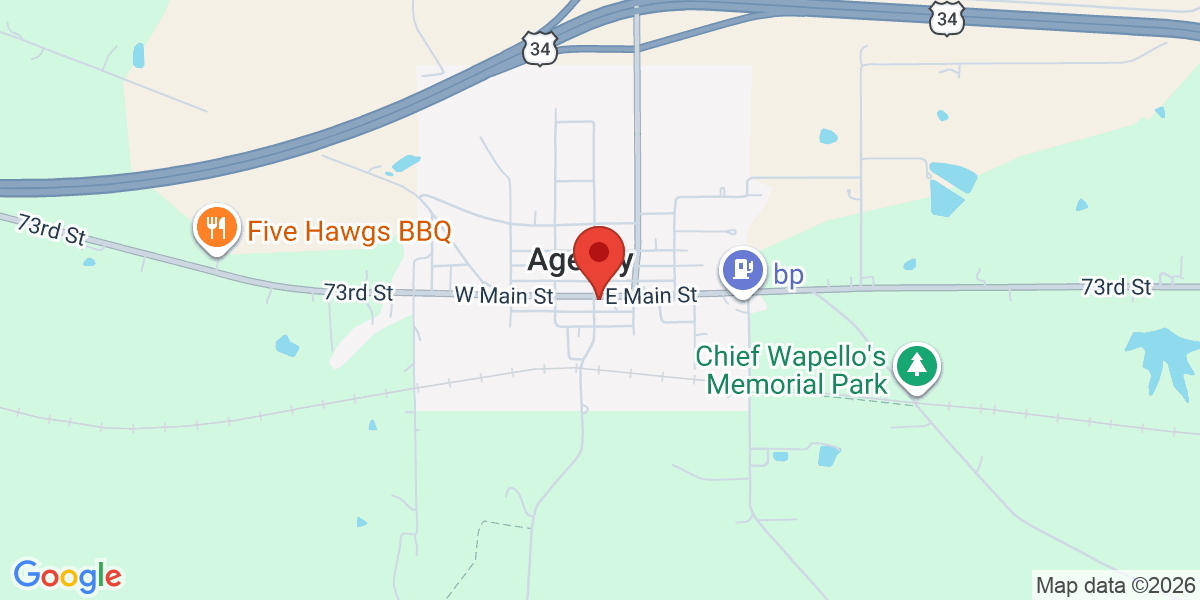 Map of Agency Public Library